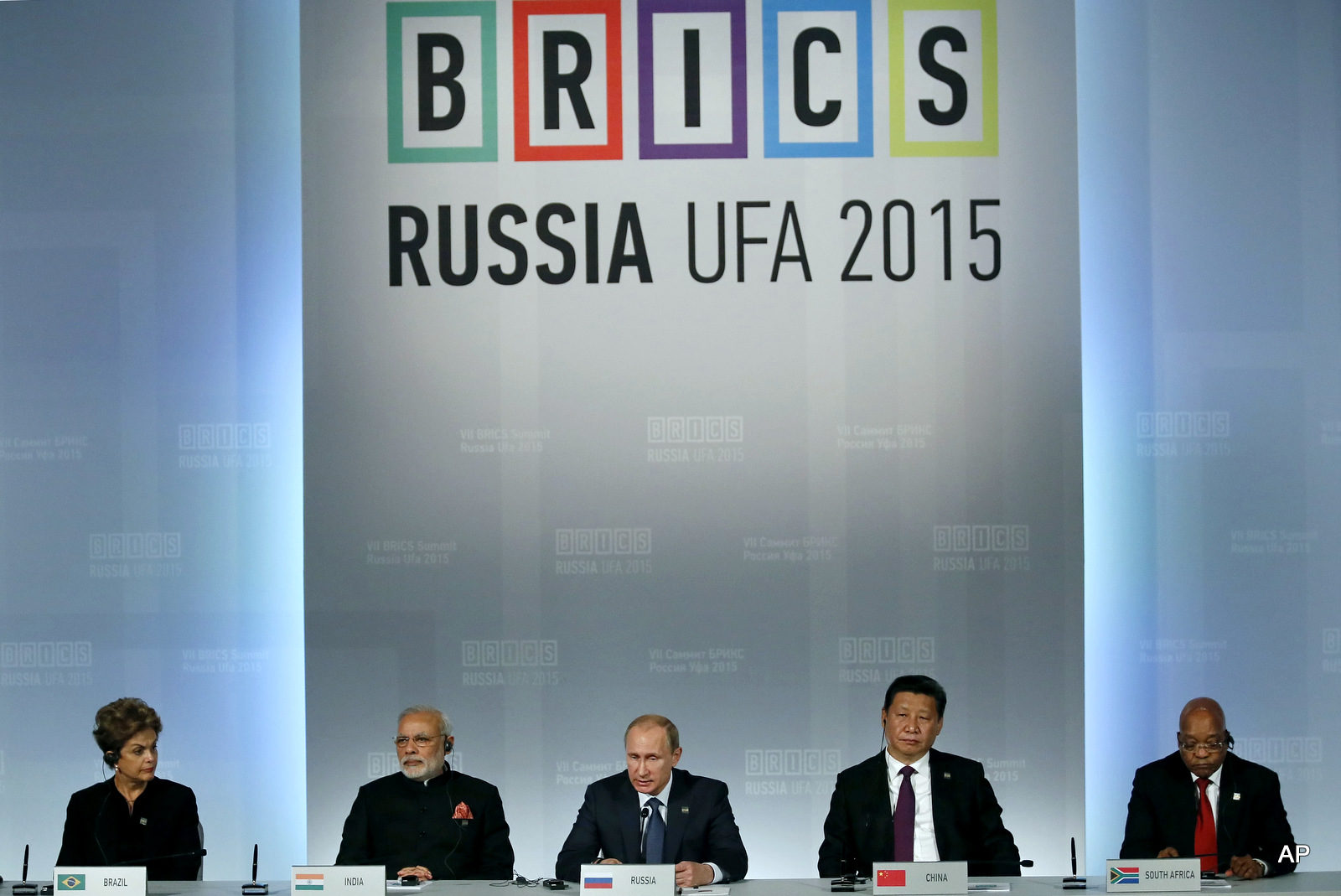 Click to enlarge BRICS Summit in Ufa, Russia