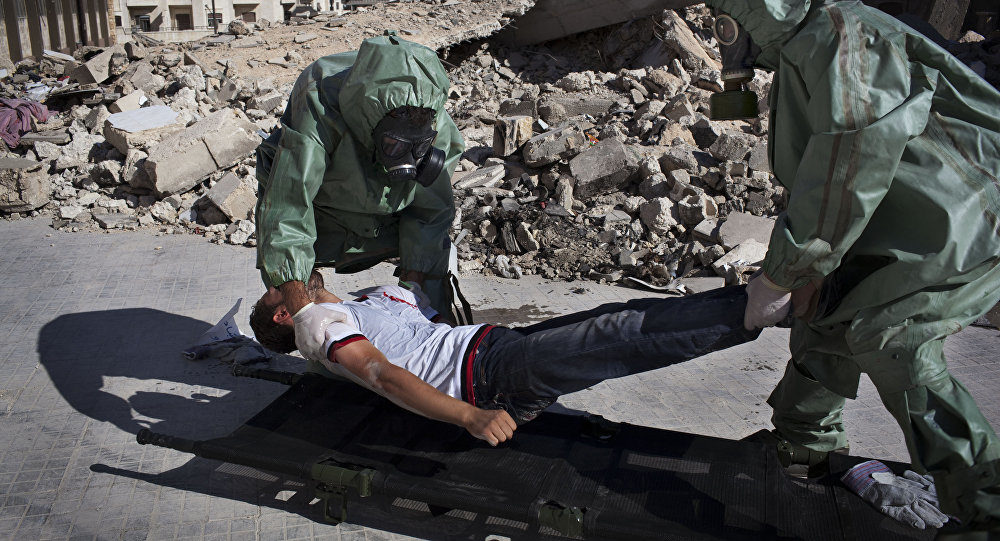 chemical attack simulation