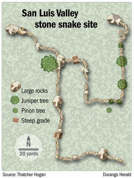 Click to enlarge Snake Park map