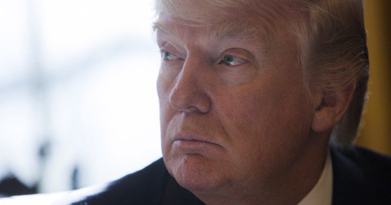 Trump under the gun