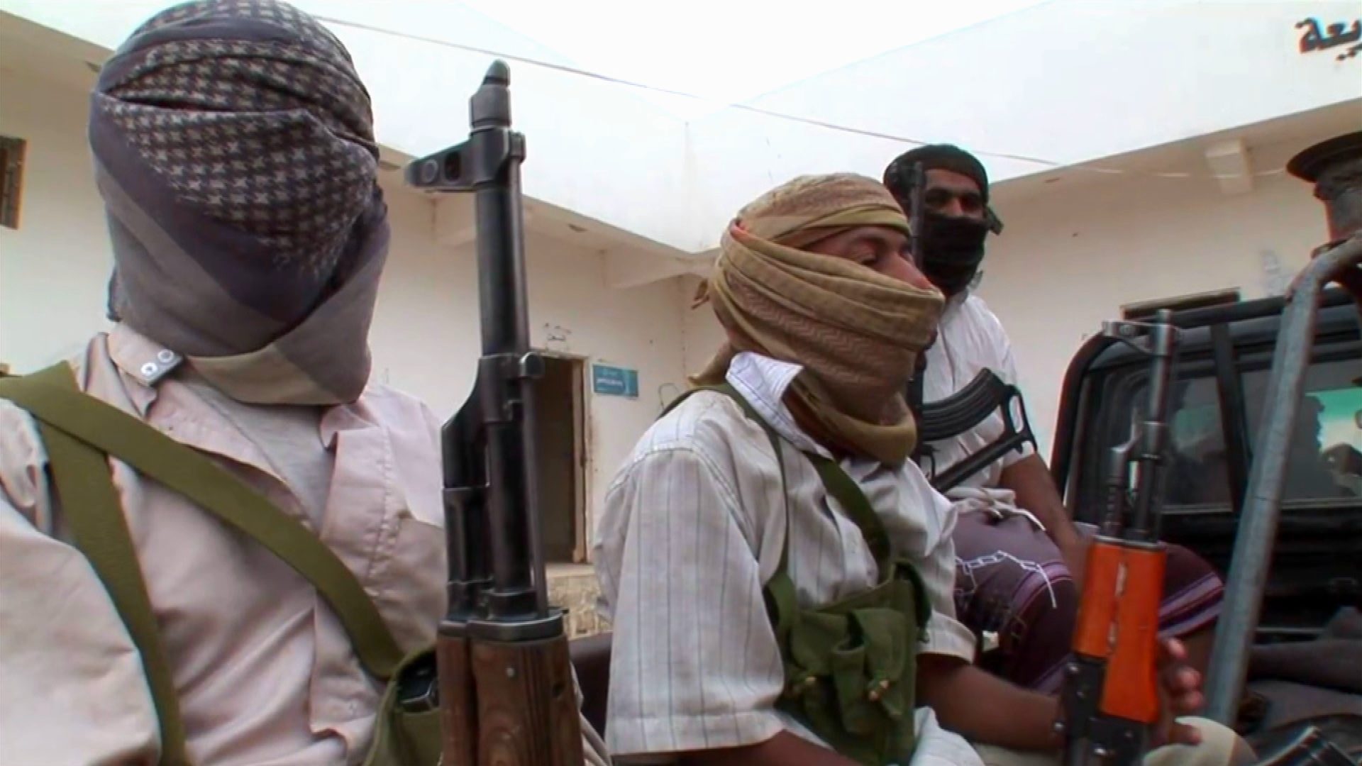 Click to enlarge Al-Qaeda terrorist jihadis