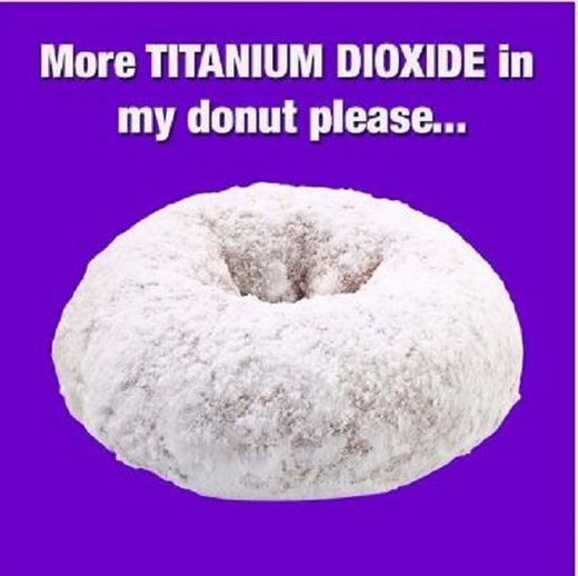 titanium dioxide donut