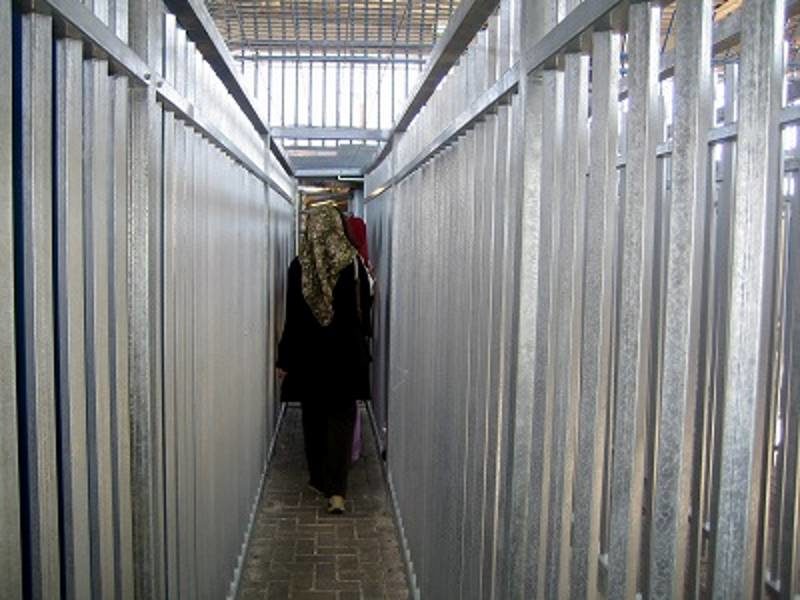 Israel apartheid checkpoint