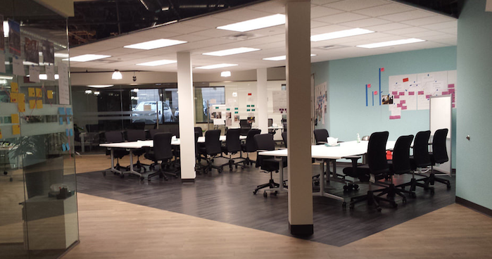 Click to enlarge open offices noise distraction