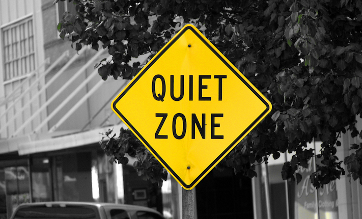 Click to enlarge Quiet zone