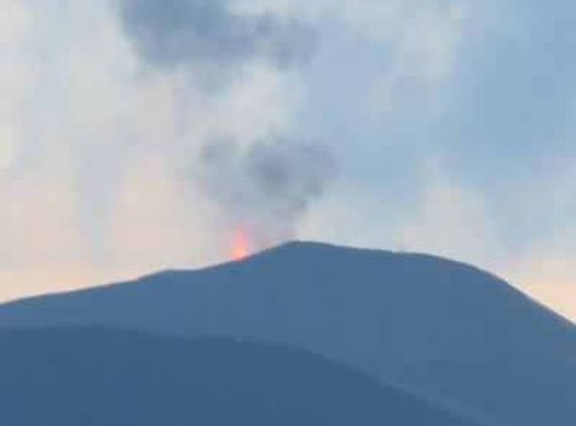 Barren Island volcano