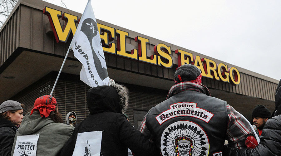 Wells Fargo protests