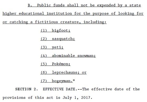 Click to enlarge Bigfoot bill