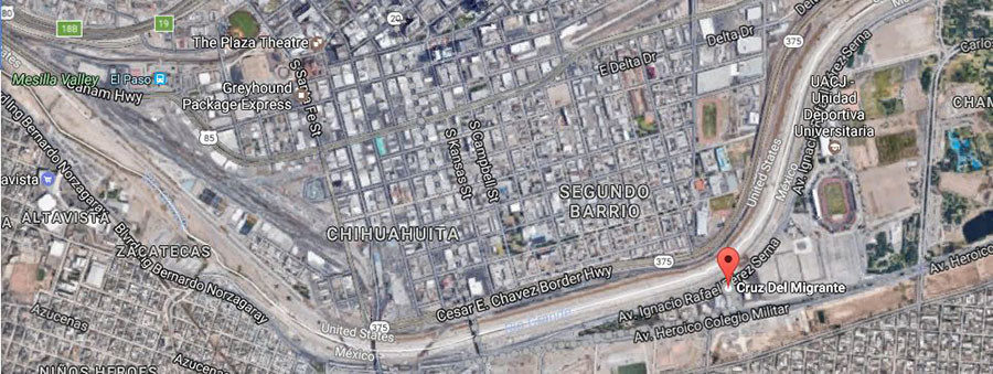 Click to enlarge Map of wall