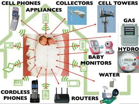 Click to enlarge EMF babies