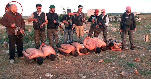 Sakhanh syrian rebel execution