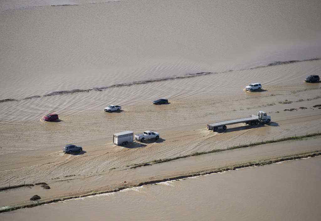 Click to enlarge California flooding
