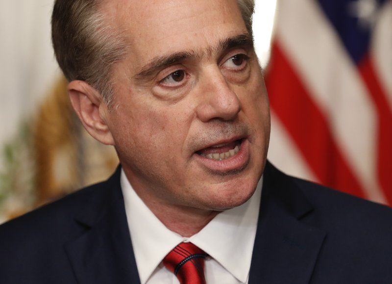 Click to enlarge Veterans Affairs Secretary David Shulkin