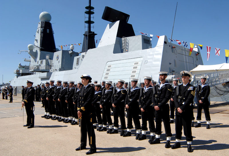 Click to enlarge ROyal Navy HMS Dauntless