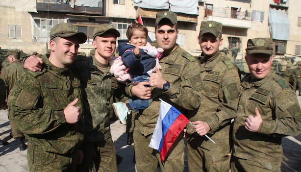 russian sappers aleppo