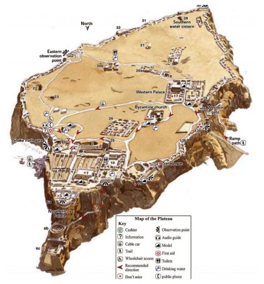 Masada Map