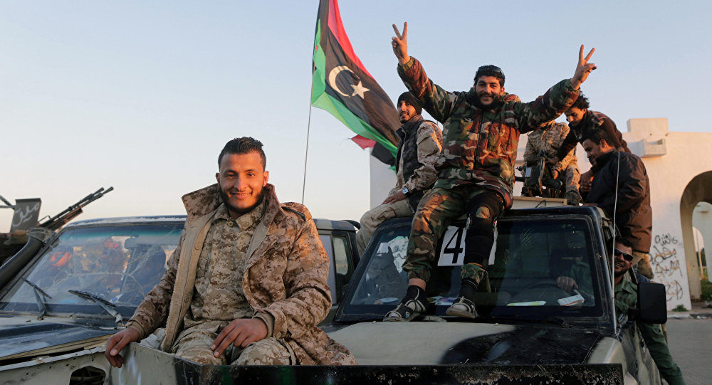 Click to enlarge Libyan soldiers