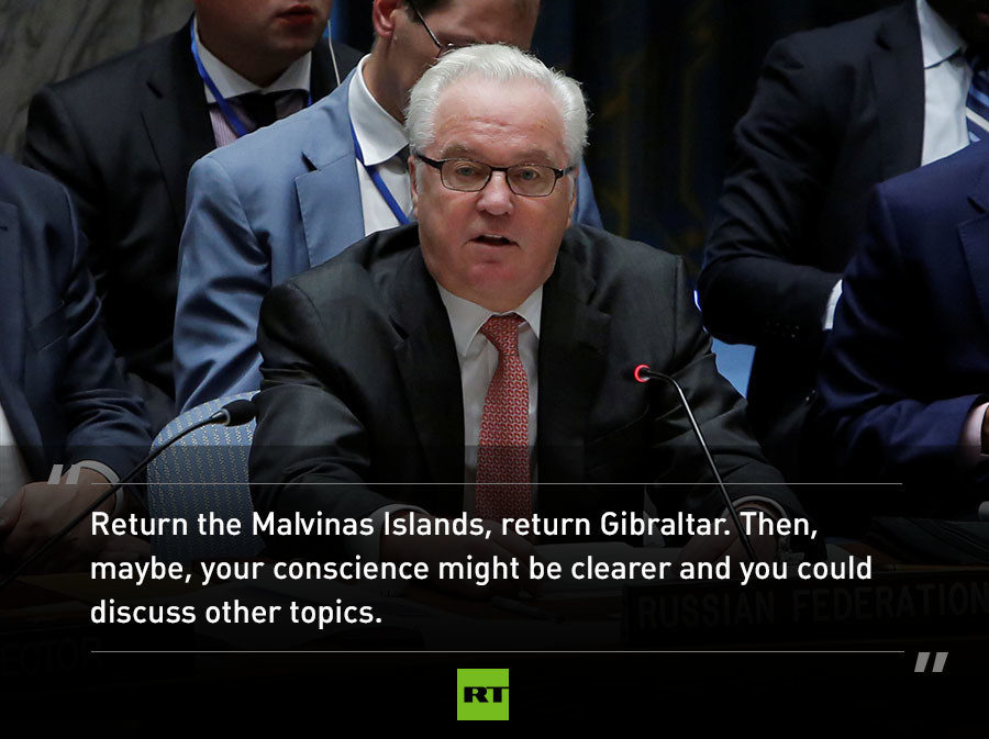 Vitaly Churkin Russian diplomat quotes