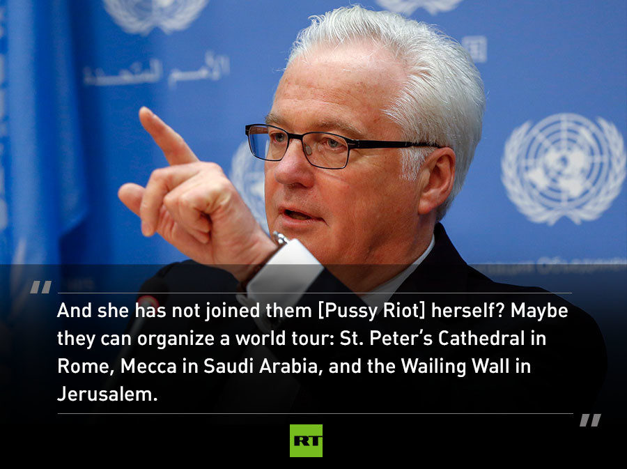 Vitaly Churkin Russian diplomat quotes