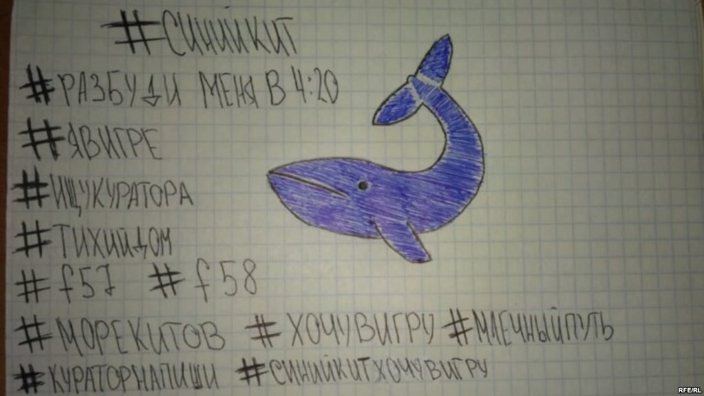 Click to enlarge Blue Whale russia teen suicide