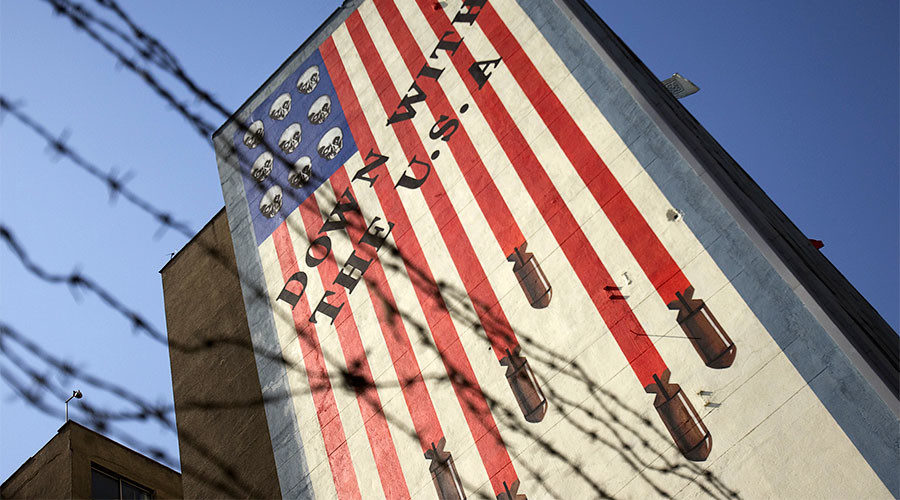 anti-US mural