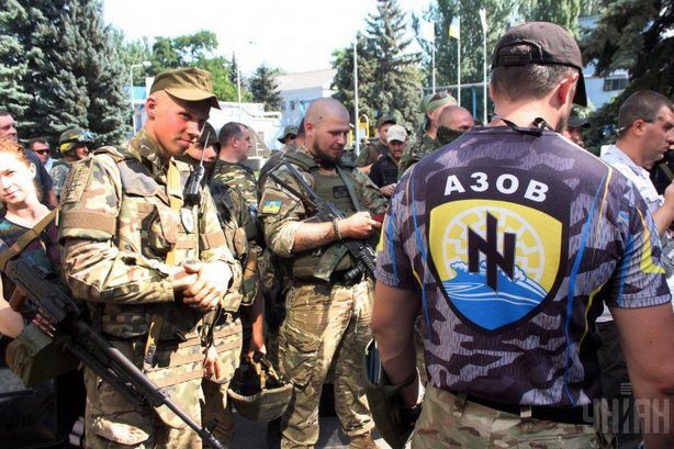 neo nazi Ukraine Azov battalion