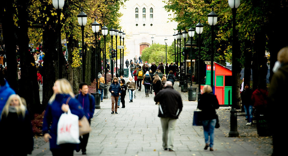 oslo street scene