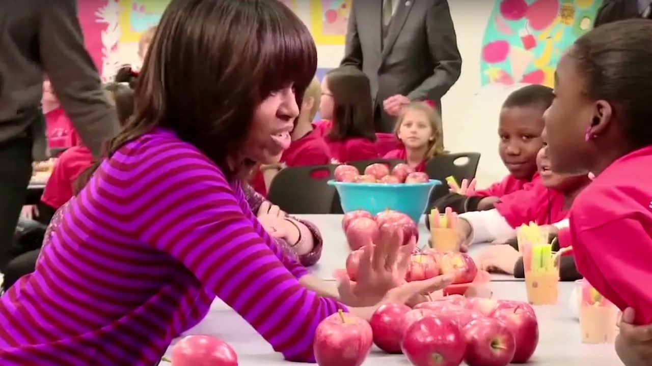 Click to enlarge School lunch