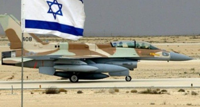 Click to enlarge Israeli war jet