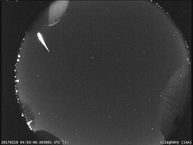 Fireball over Pennsylvania