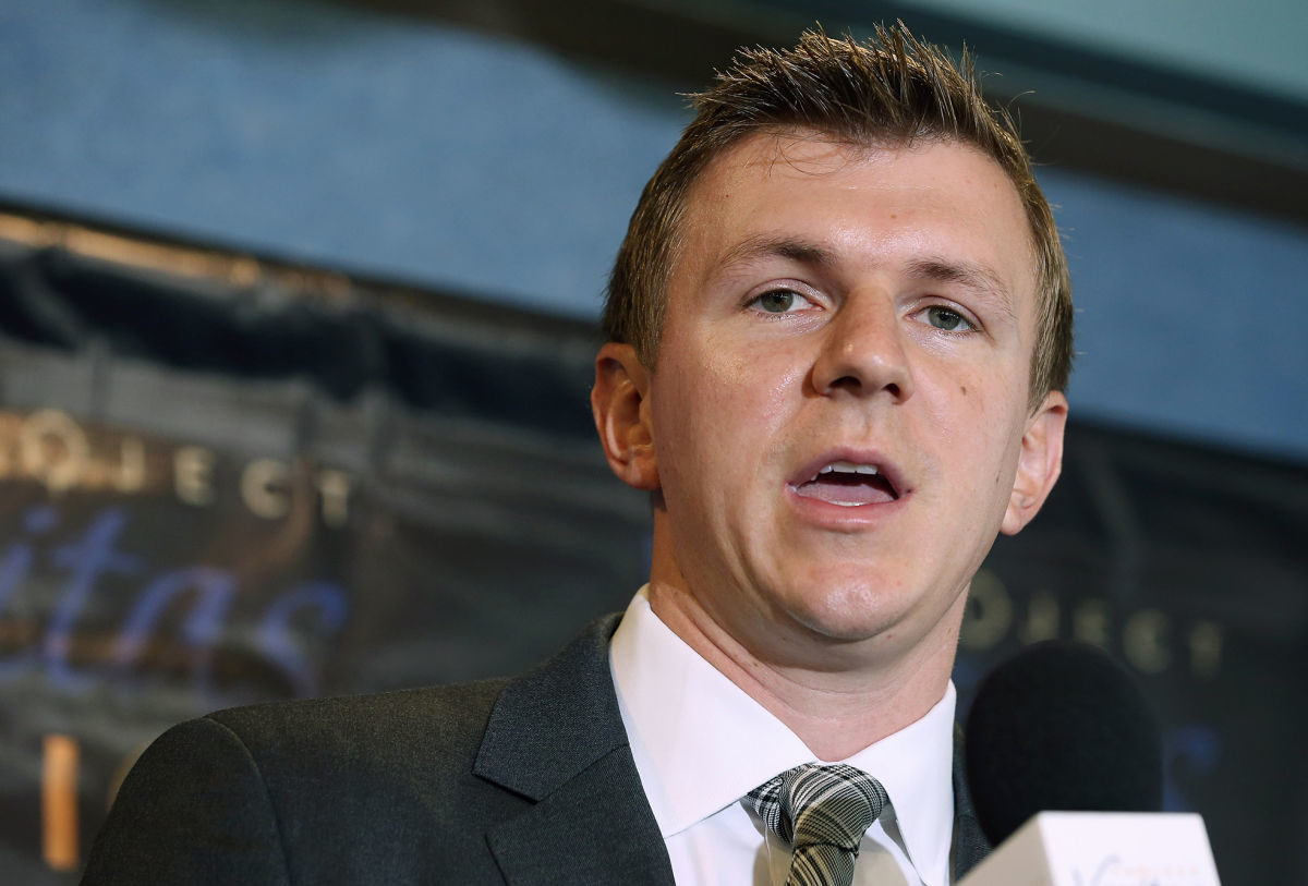 Click to enlarge James O'Keefe