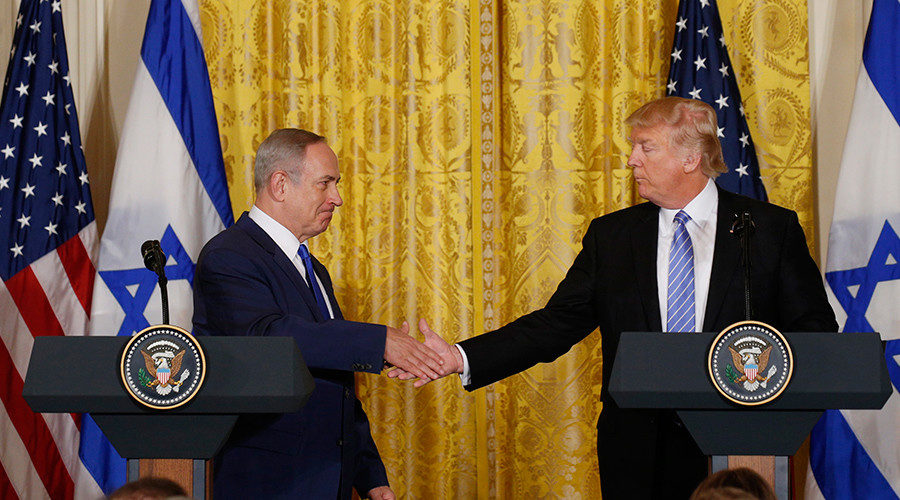 Benjamin Netanyahu and Donald Trump