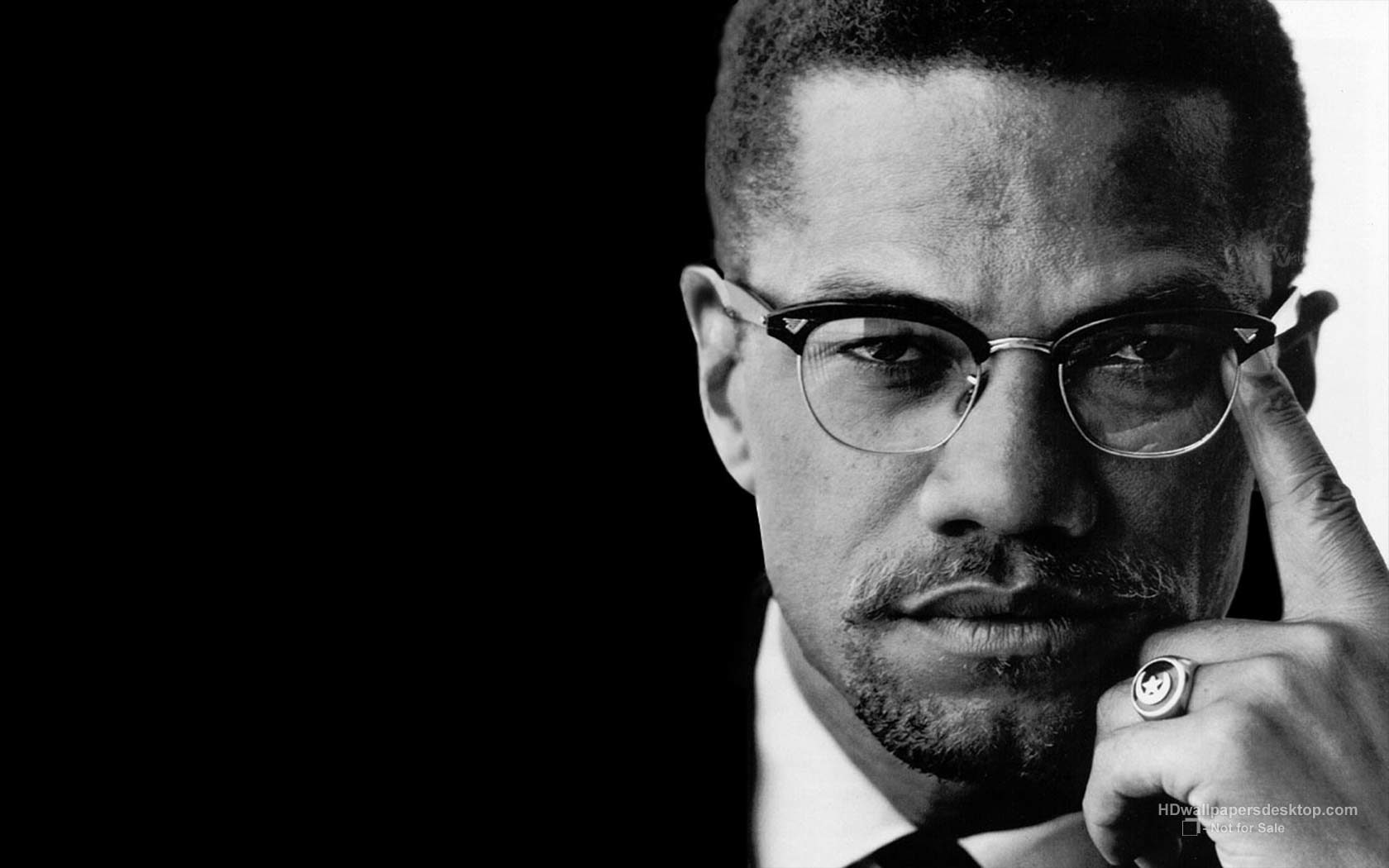 Click to enlarge Malcolm X