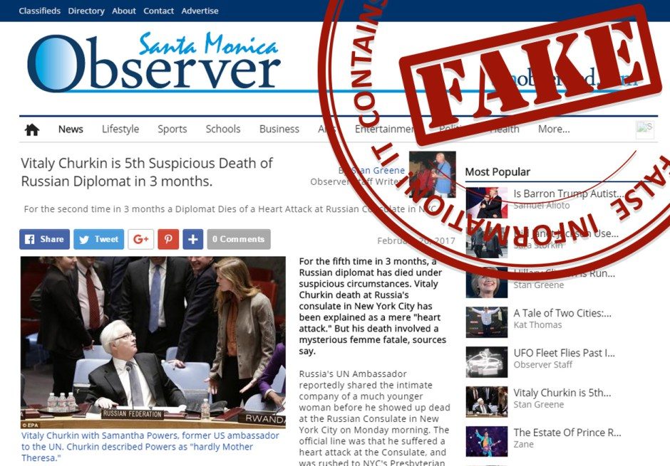 Click to enlarge Russia Foreign Ministry Fake News Mainstream media propaganda