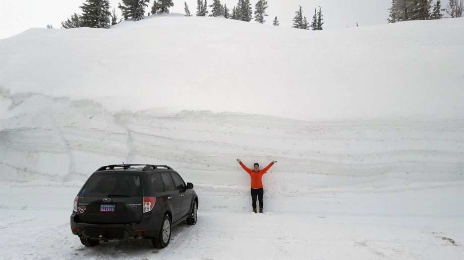  Top of Mt. Rose Highway on Feb. 19, 2017