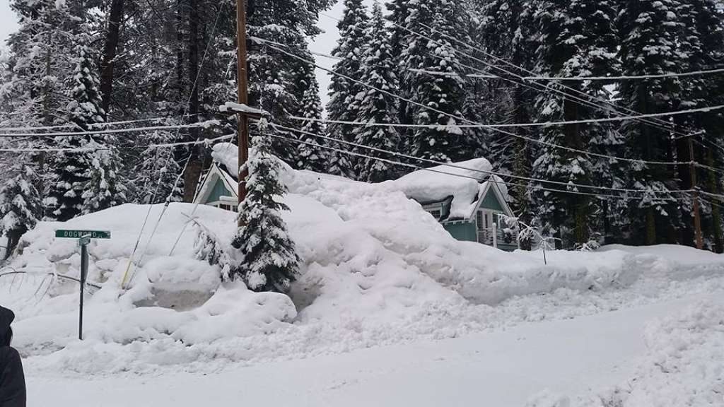 Truckee, Calif, off Donner Lake, February 2017