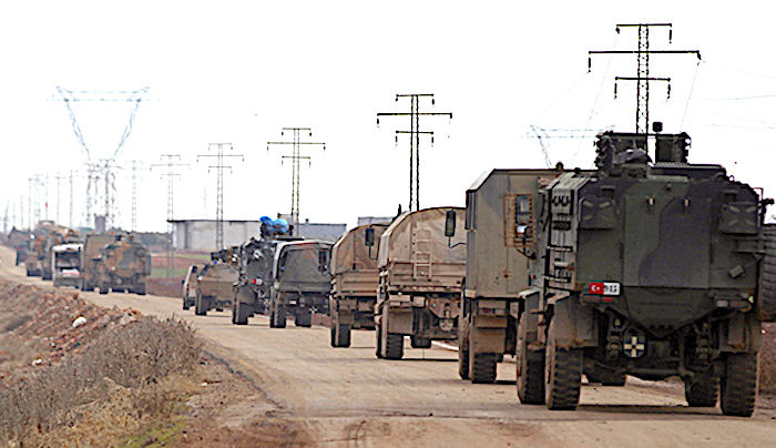 Turkish troops