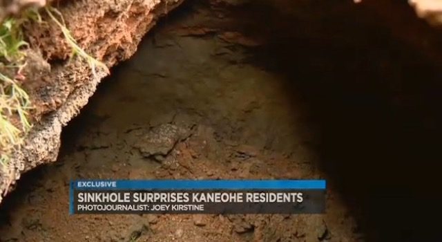 Kaneohe sinkhole