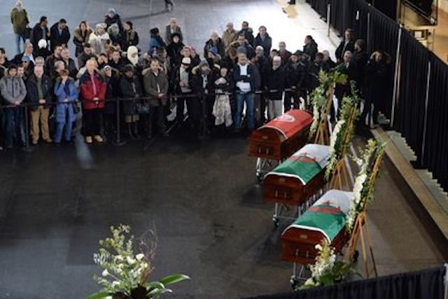 Click to enlarge Quebec City funeral
