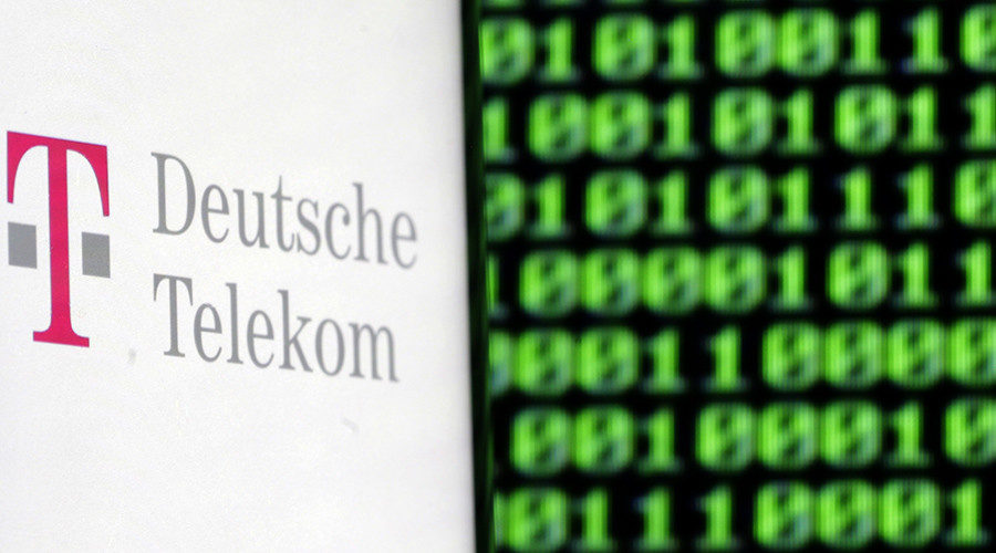 Deutsche Telekom sign graphic