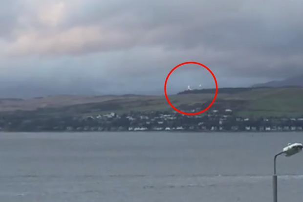 UFO's over Gourock, Ireland