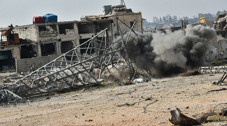 Click to enlarge Russian Armed Force Mine sappers Aleppo Syria