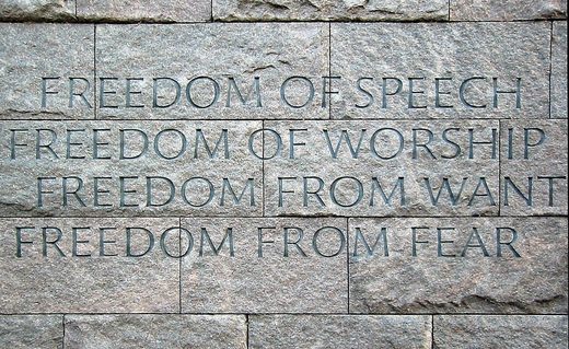 Click to enlarge Four freedoms