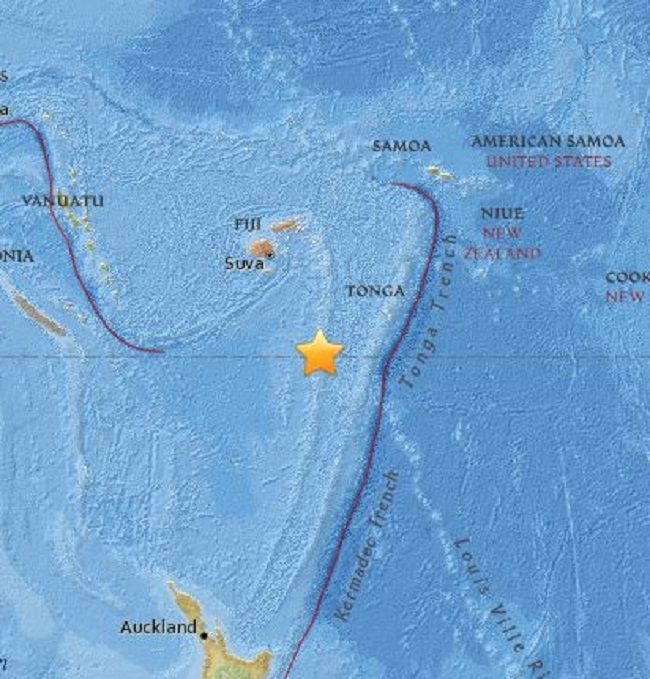 Click to enlarge Nodi Island Earthquake