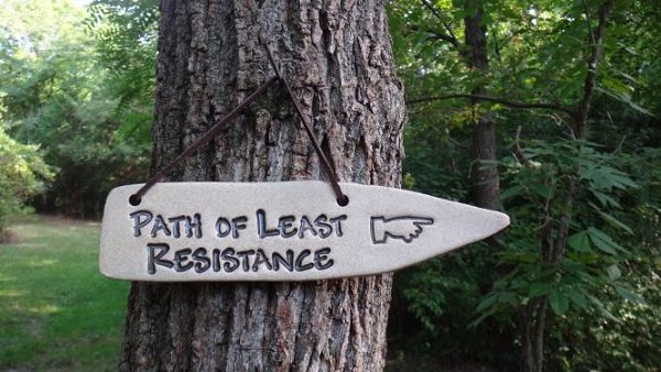 path of least resistance