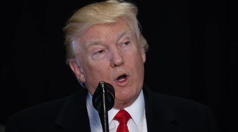 US President Donald Trump 