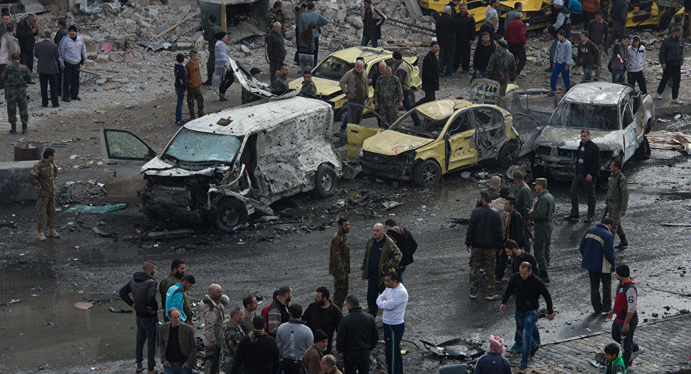 Terror act in Homs