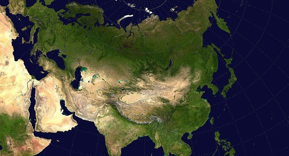 Eurasia map
