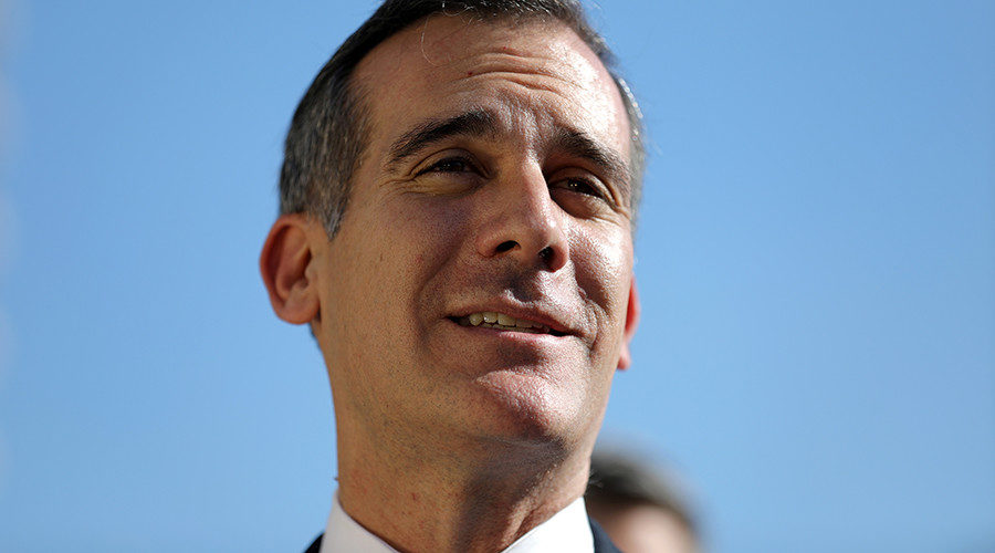 Los Angeles Mayor Eric Garcetti 