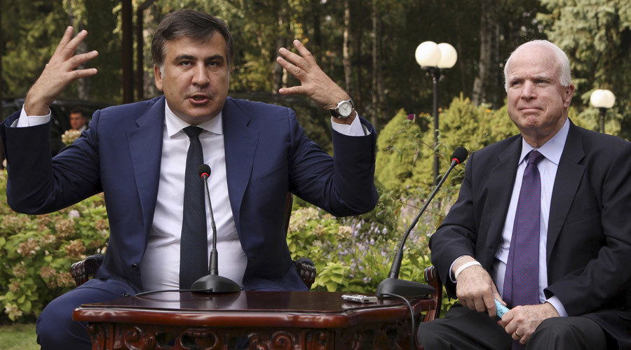 Saakashvili and McCain